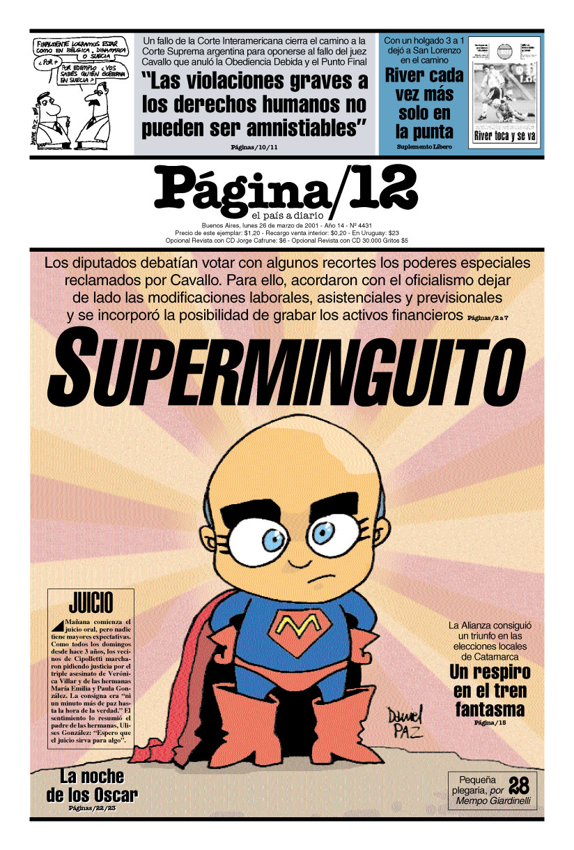 superminguito pagina12